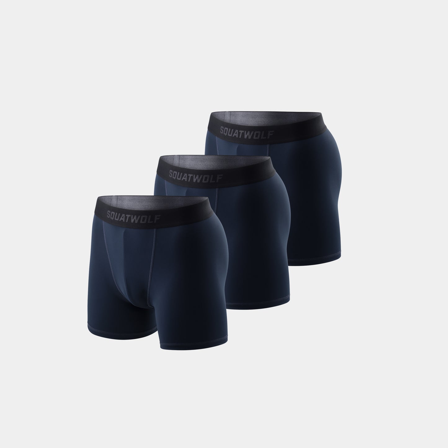 بوكسر 5" للأداء 3 قطع - كحلي