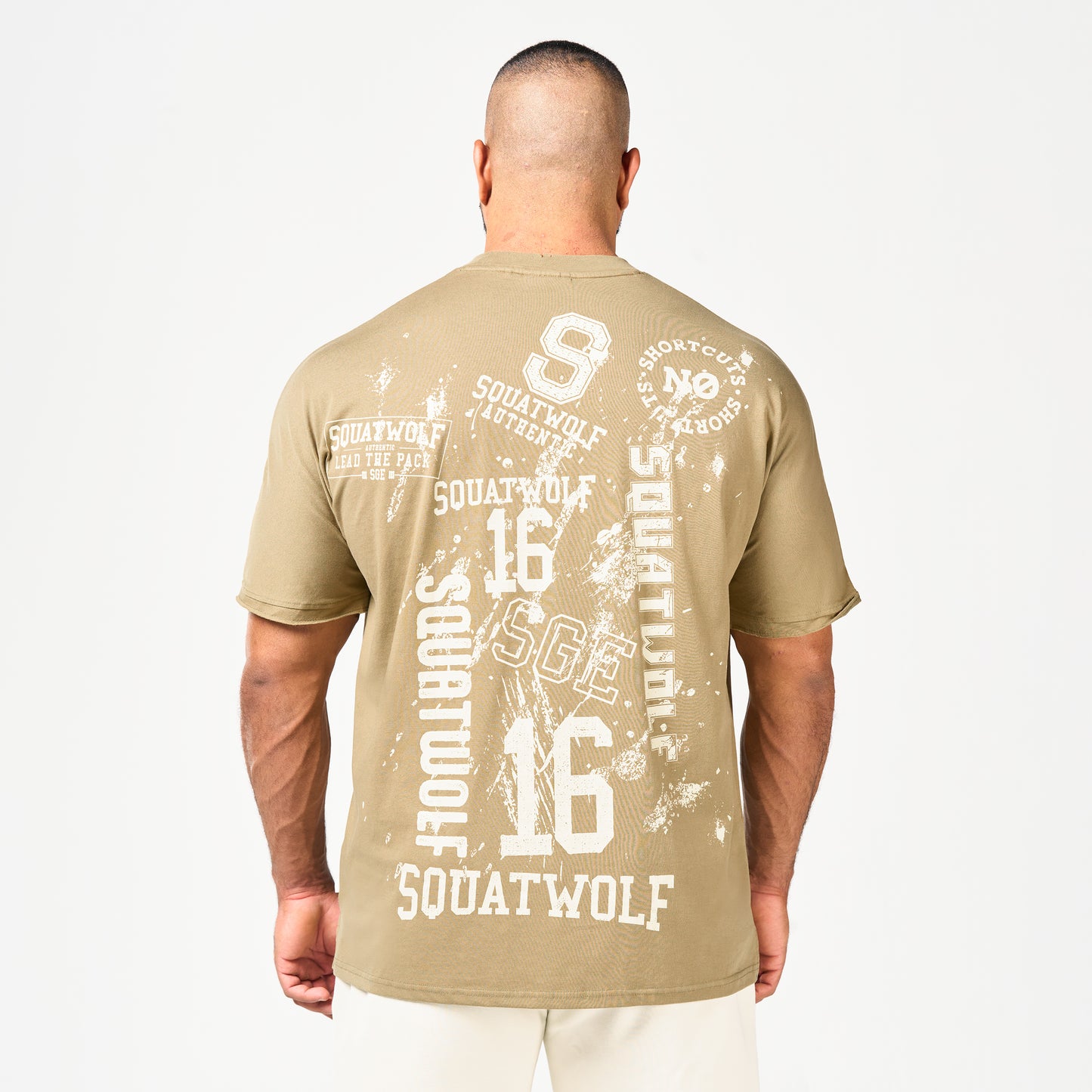 Stay Authentic Oversized T-shirt - Covert Green