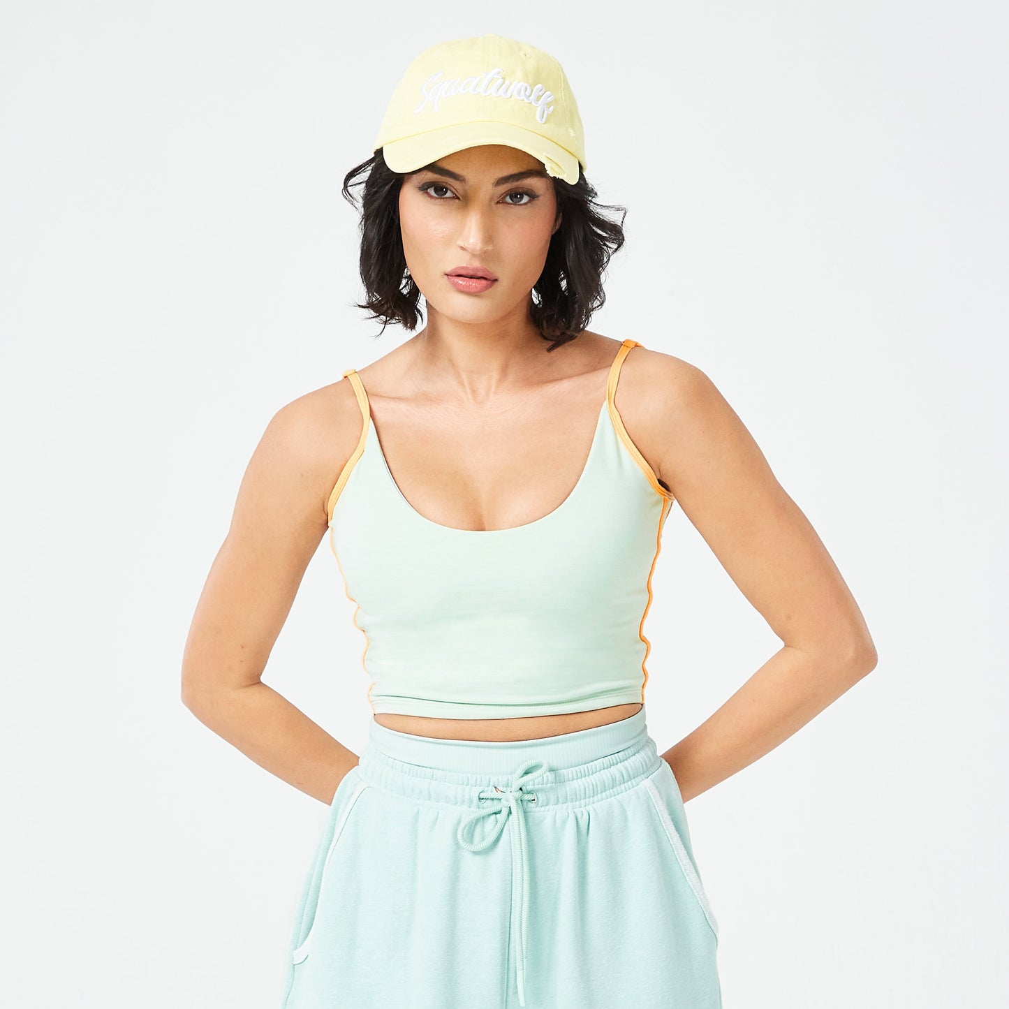 قبعة بيسبول ريتروجراد - ليموني