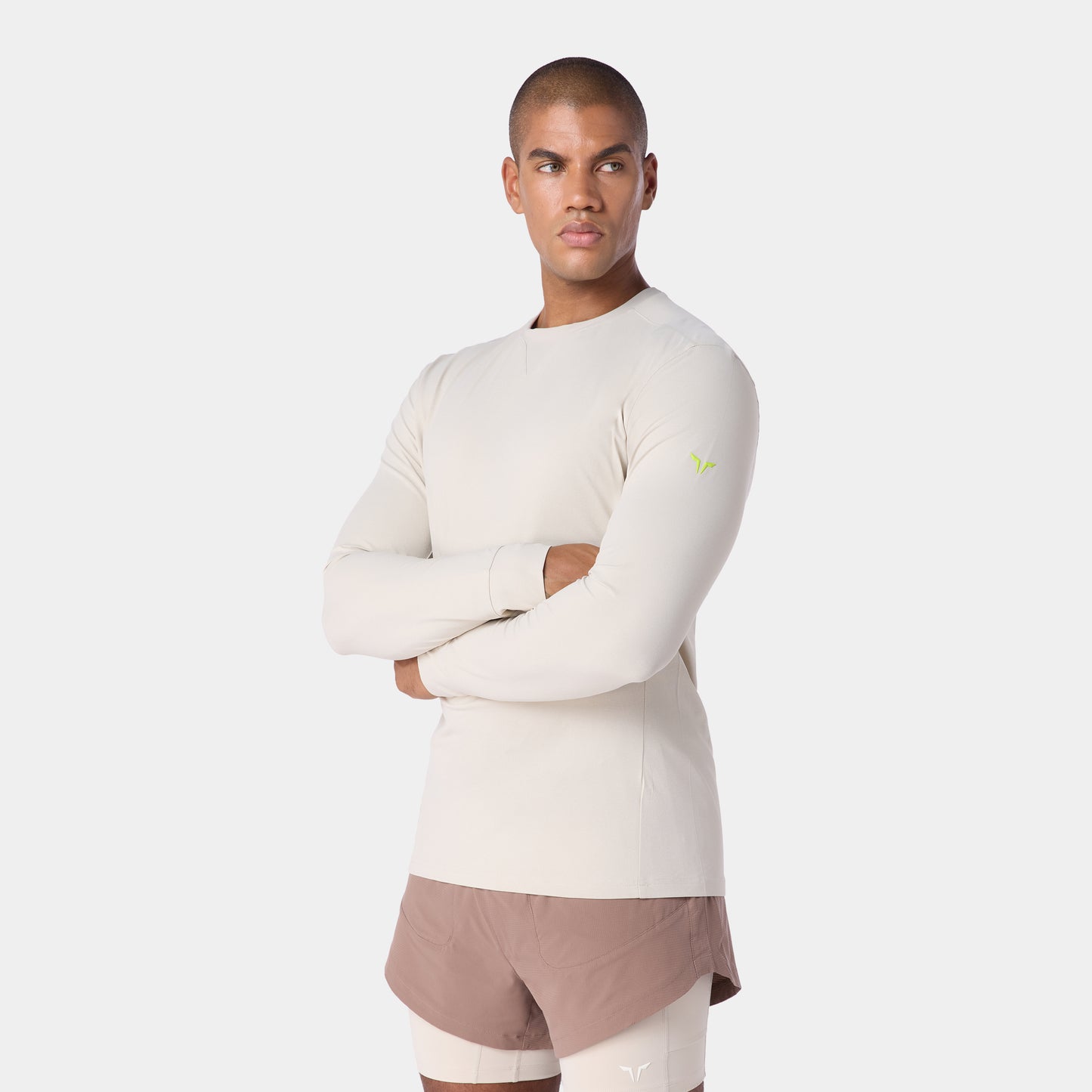 نيوتك تيشيرت سوبرناتشورال بأكمام طويلة - فضي مطفي