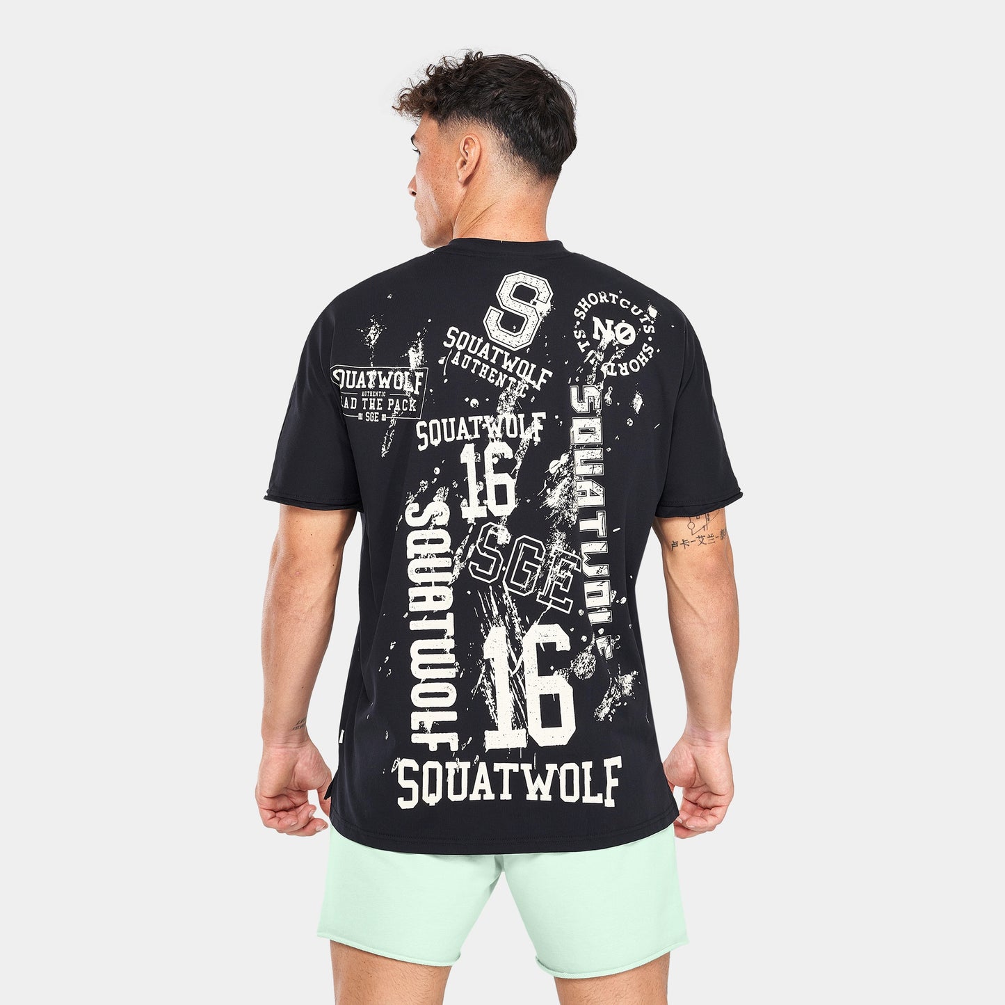 ستاي أوثنتيك تيشيرت فضفاض  - أسود