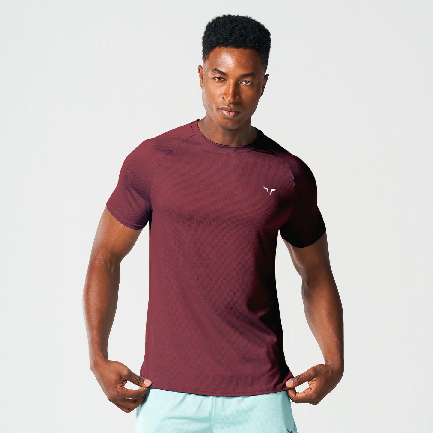 Core Mesh T-shirt 2.0 - Burgundy
