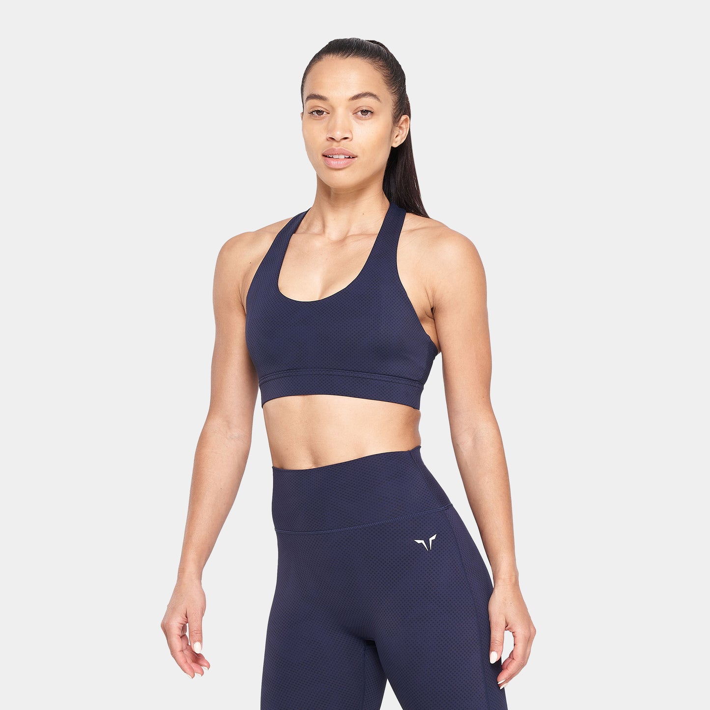 حمالة صدر ريسرباك - طبعة كحلي و ازرق كلاسيكي