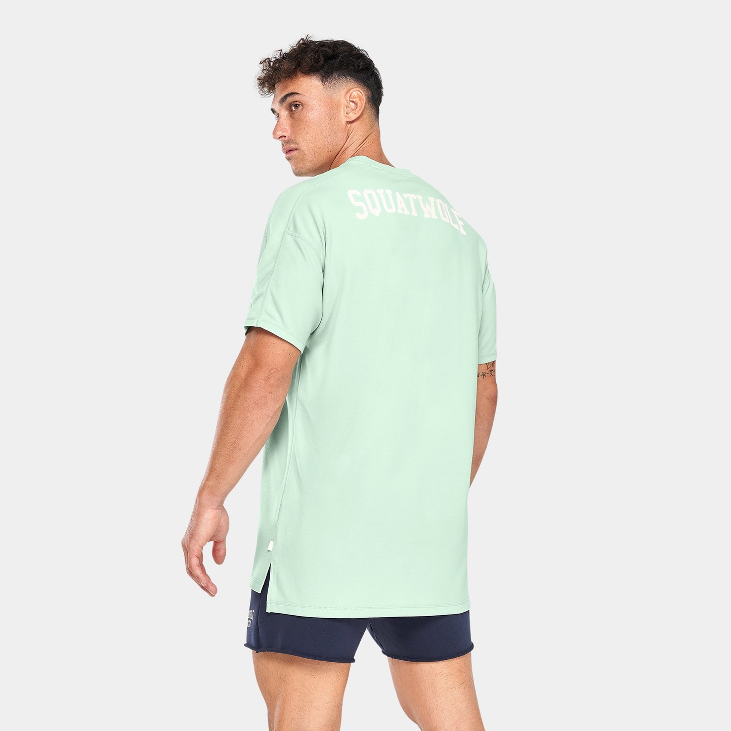 Golden Era Legacy Oversized T-shirt - Aqua Foam