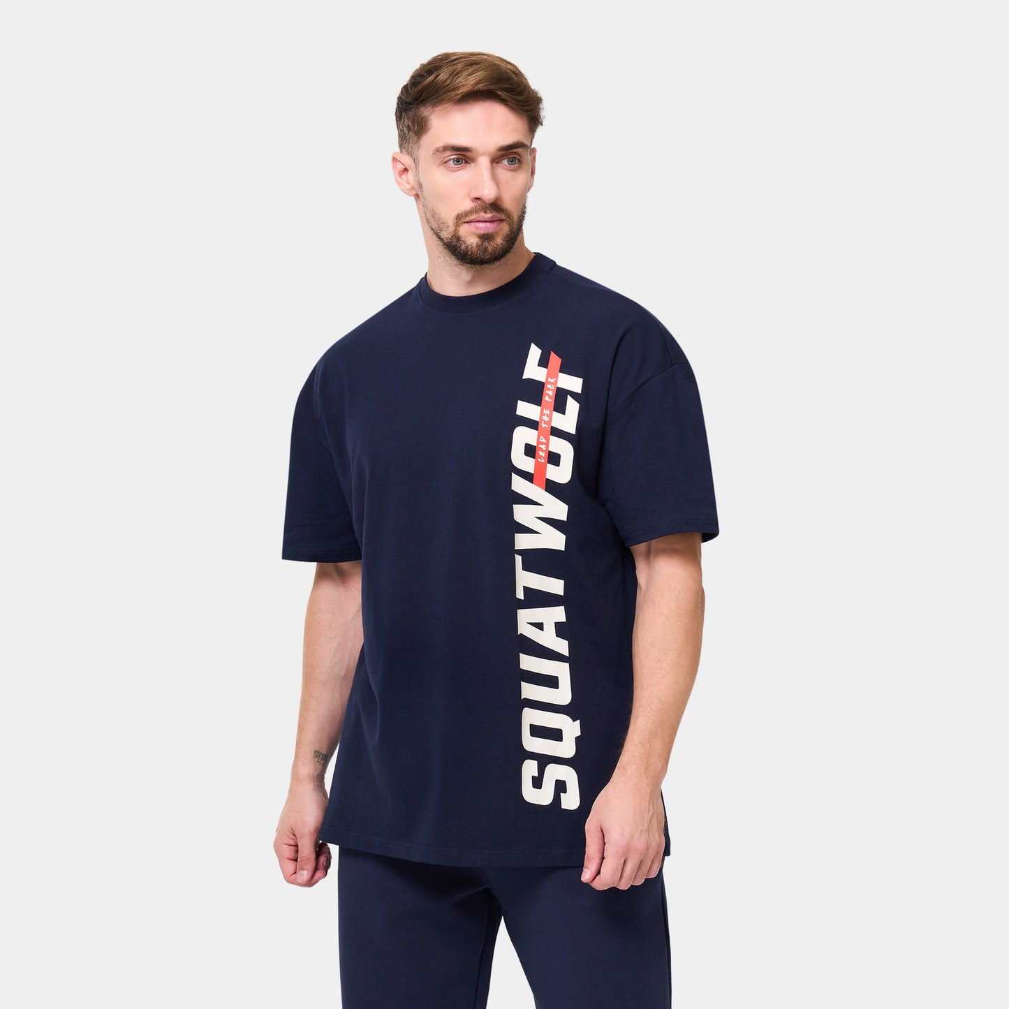 Core Oversize Graphic T-shirt - Navy
