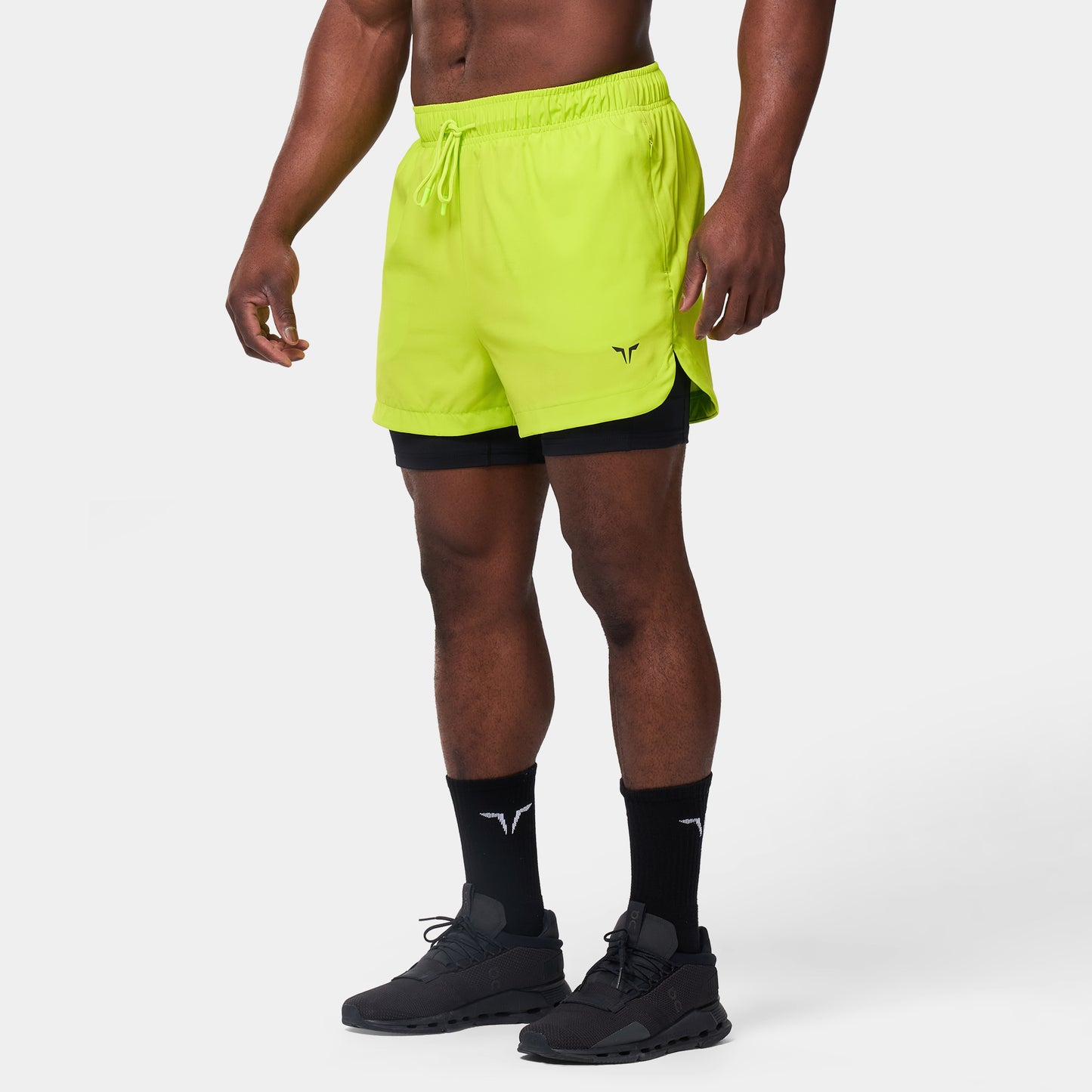 Limitless 2-In-1 5" Shorts - Fluo Yellow