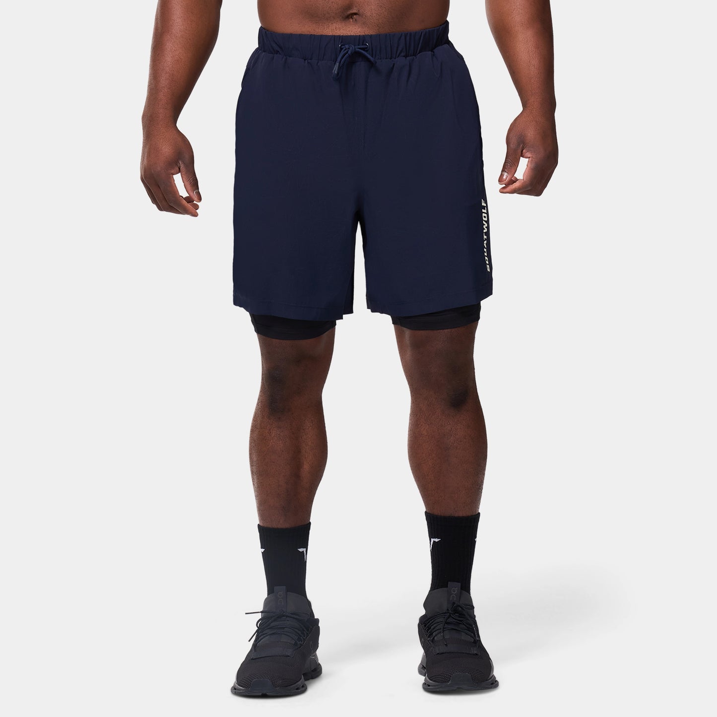 Core 7'' ProTech 2-in-1 Shorts - Navy Print
