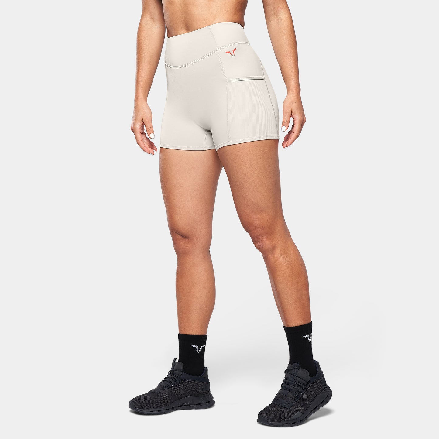 لاب 360° شورت تي دراي® 3 انش - فضي مطفي