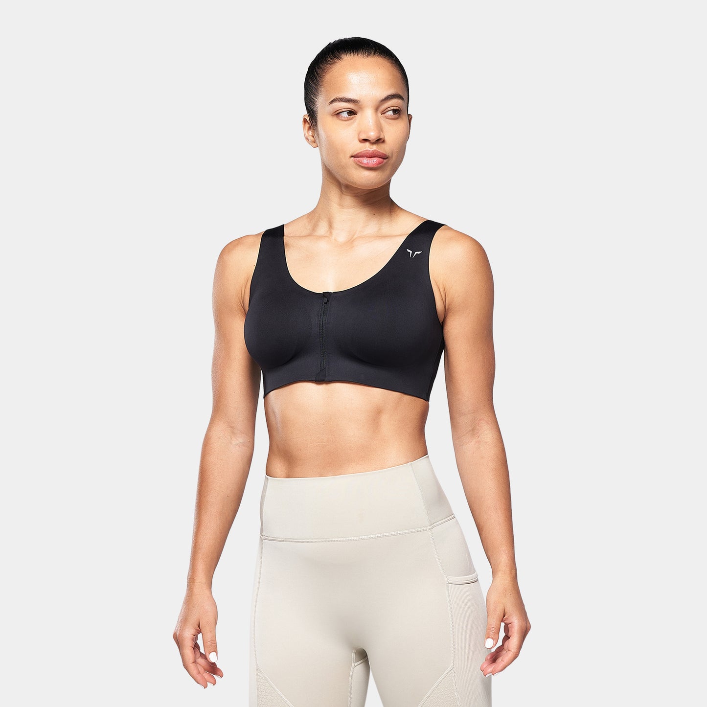 حمالة صدر أكت دراي ® بسحاب أمامي - أسود