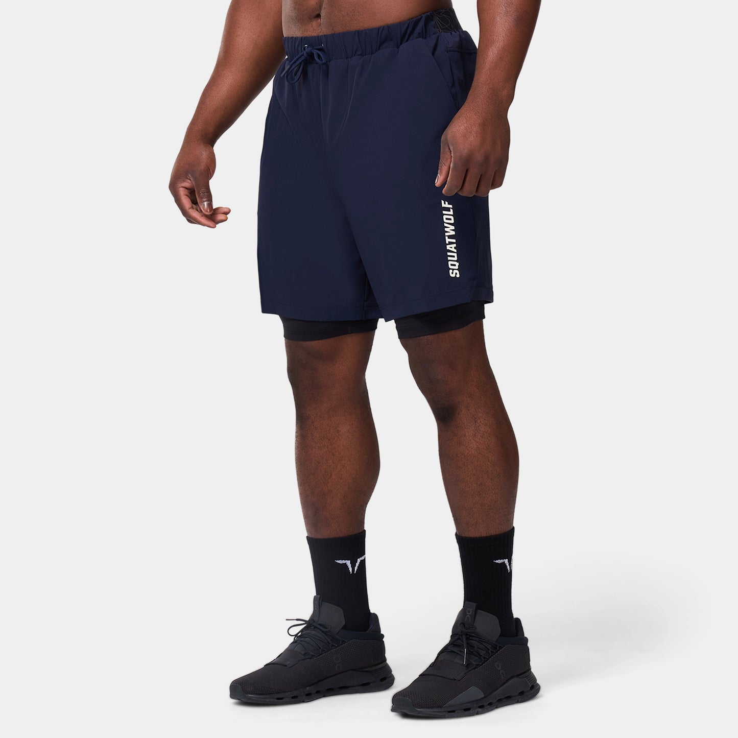Core 7'' ProTech 2-in-1 Shorts - Navy Print