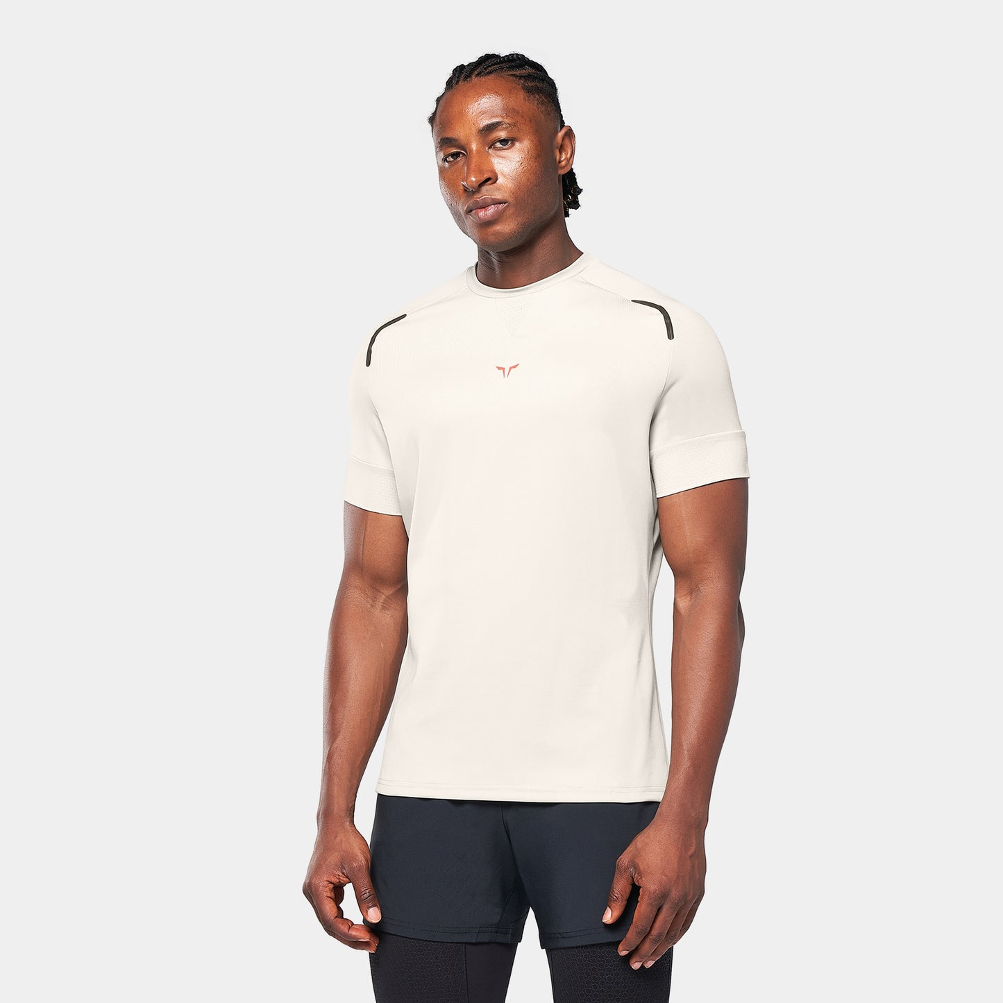 لاب 360° تيشيرت أكت دراي® جرافيكي - فضي مطفي