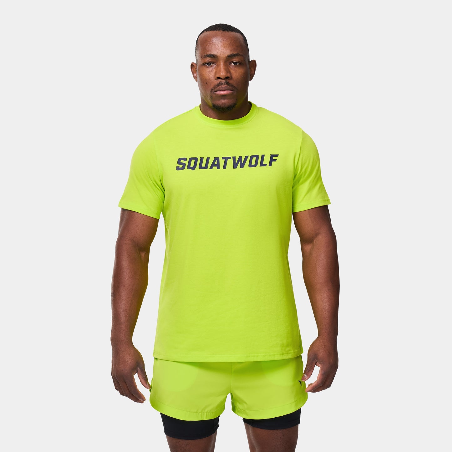 Wordmark Regular T-shirt - Fluo Yellow