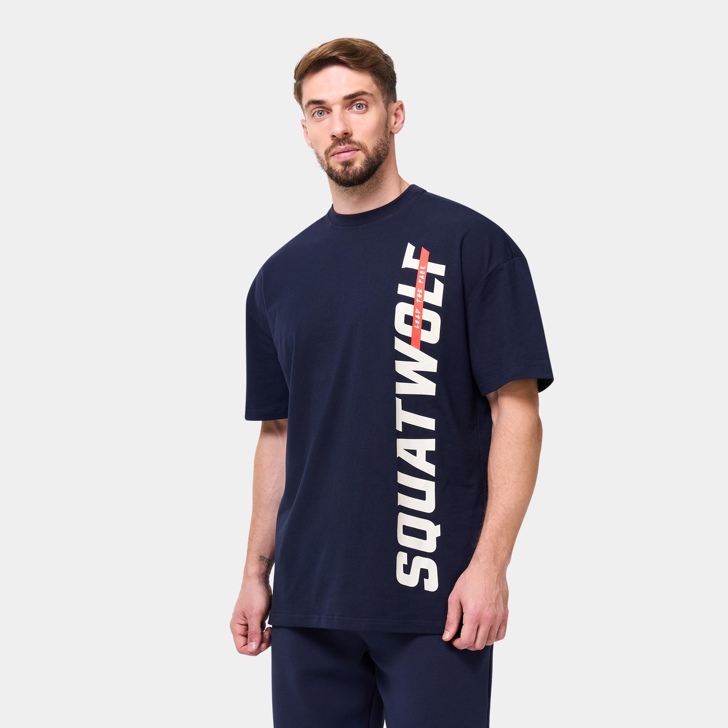 Core Oversize Graphic T-shirt - Navy