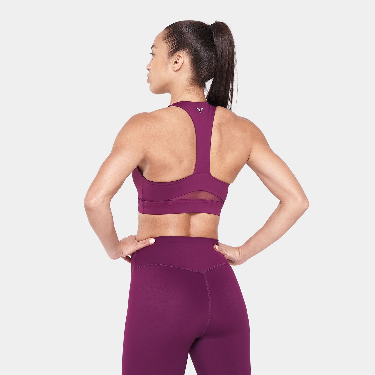 Racer Back Bra - Pickled Beet