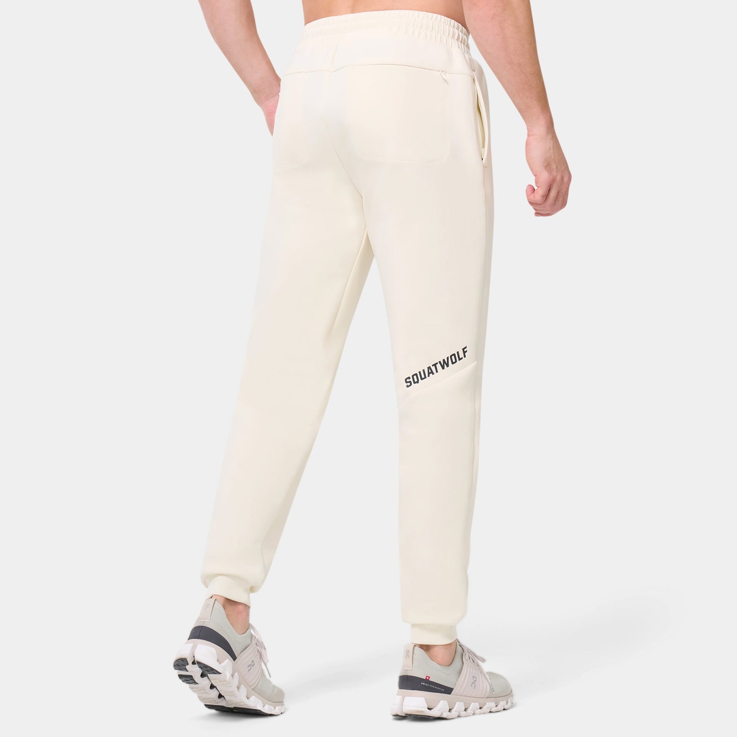 Level Up Joggers - Pearl White