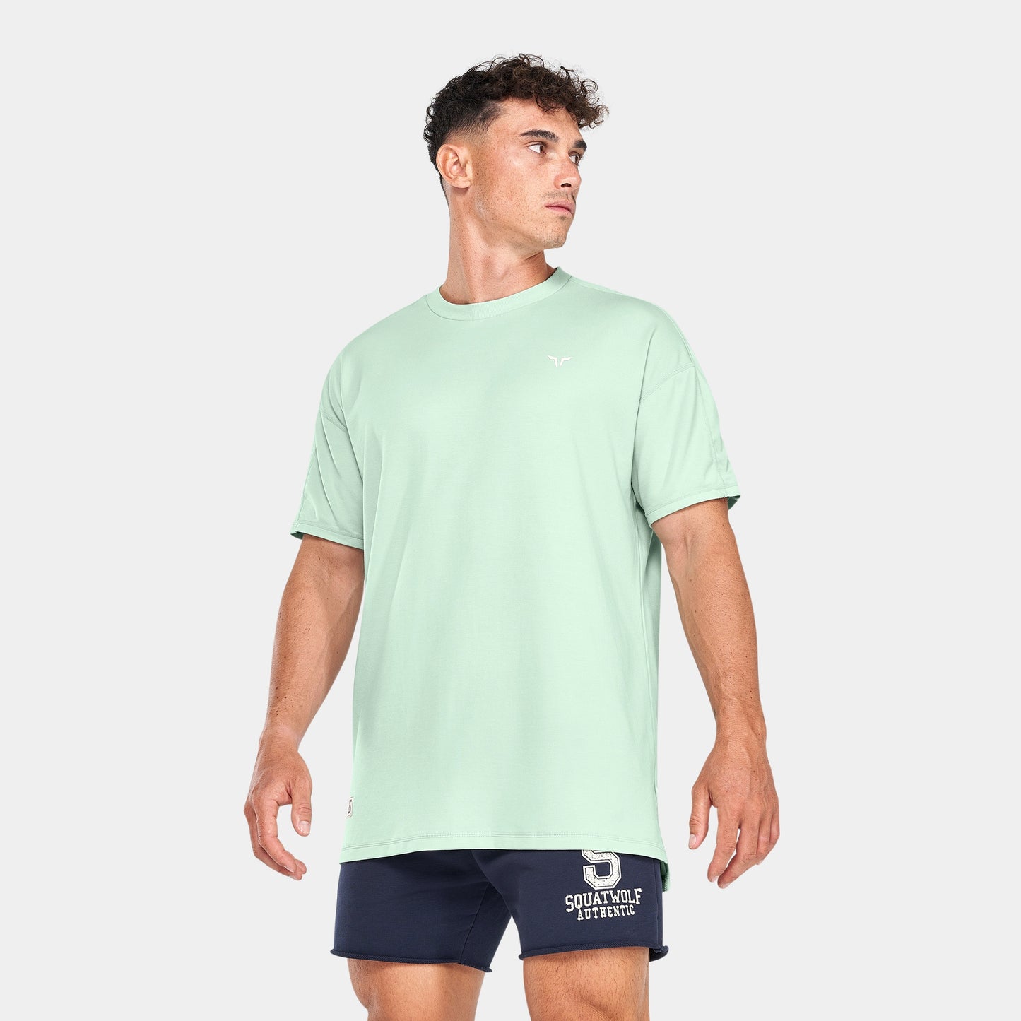 Golden Era Legacy Oversized T-shirt - Aqua Foam