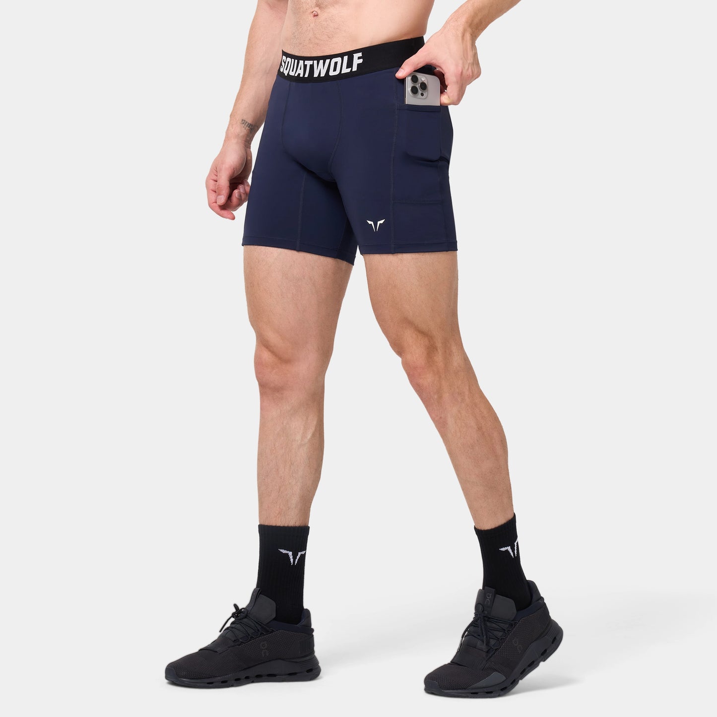 Baselayer Shorts 7" - Navy