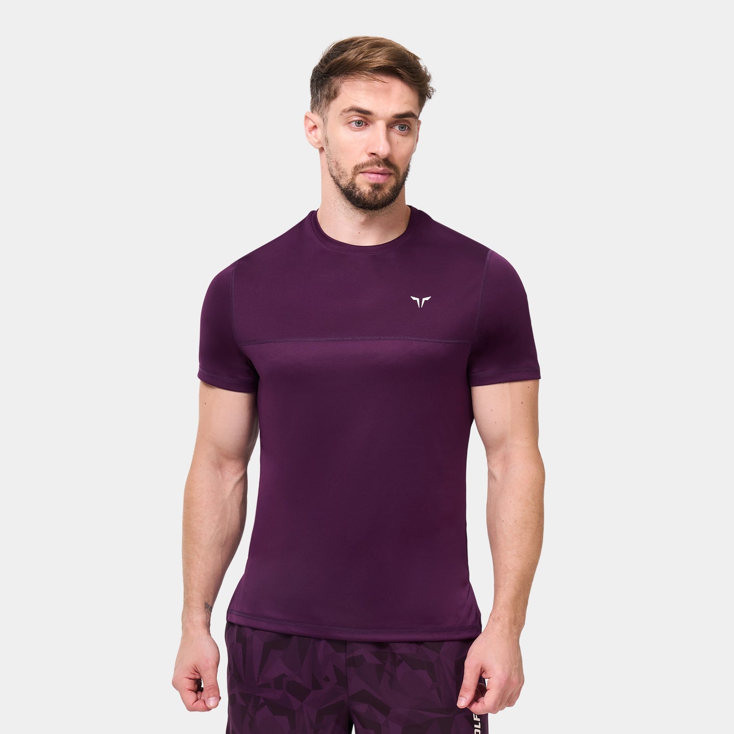 Contrast T-shirt - Pickled Beet