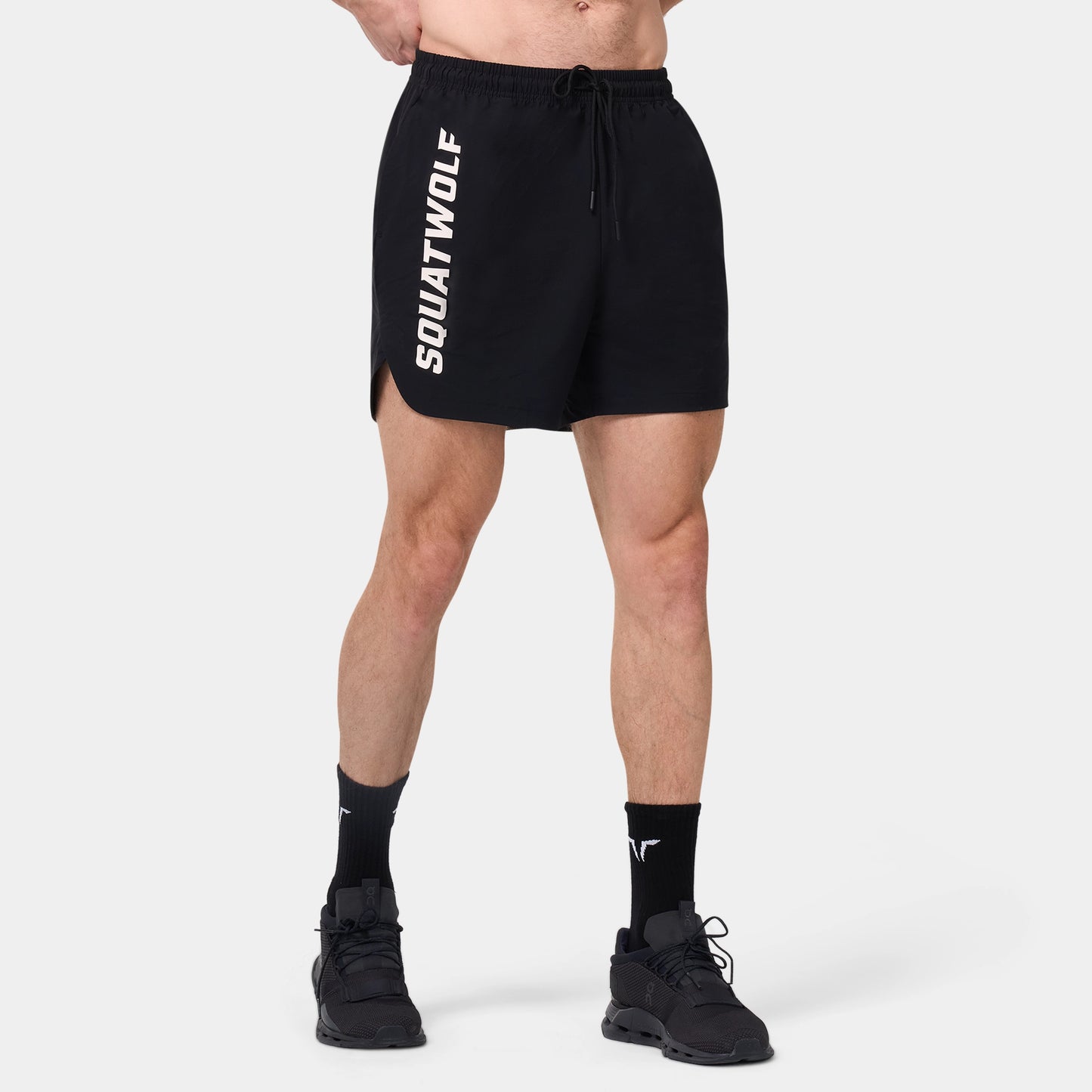 5” Gym-to-Swim Shorts - Black