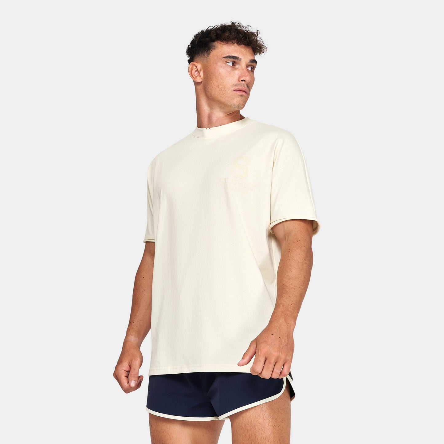 ستاي أوثنتيك تيشيرت فضفاض  - سكري