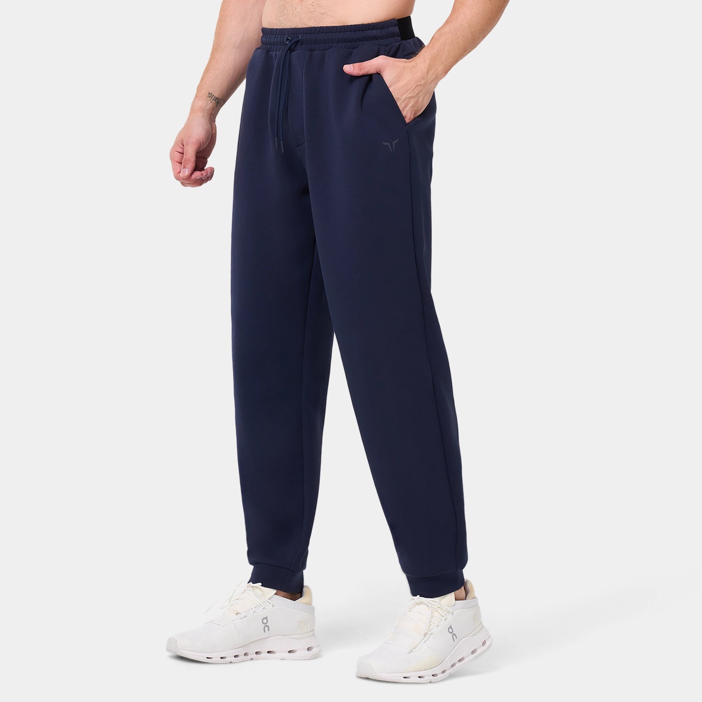 Wordmark Regular Joggers - Navy