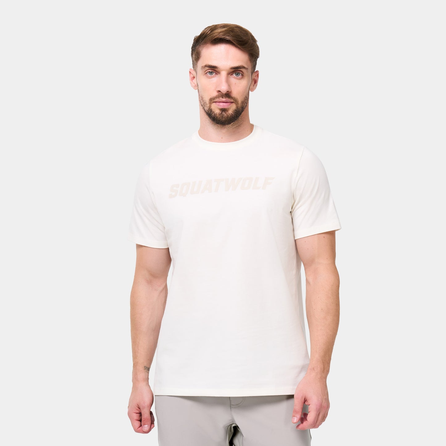 Wordmark Regular T-shirt - Pearl White