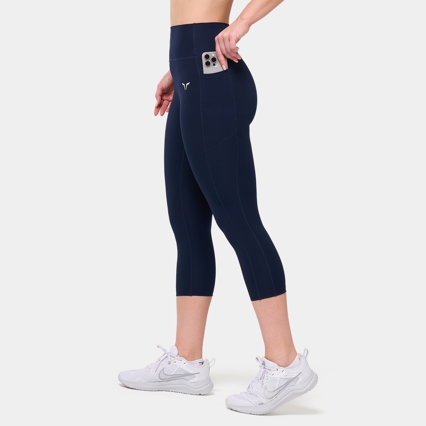 High Rise 21" Leggings - Navy