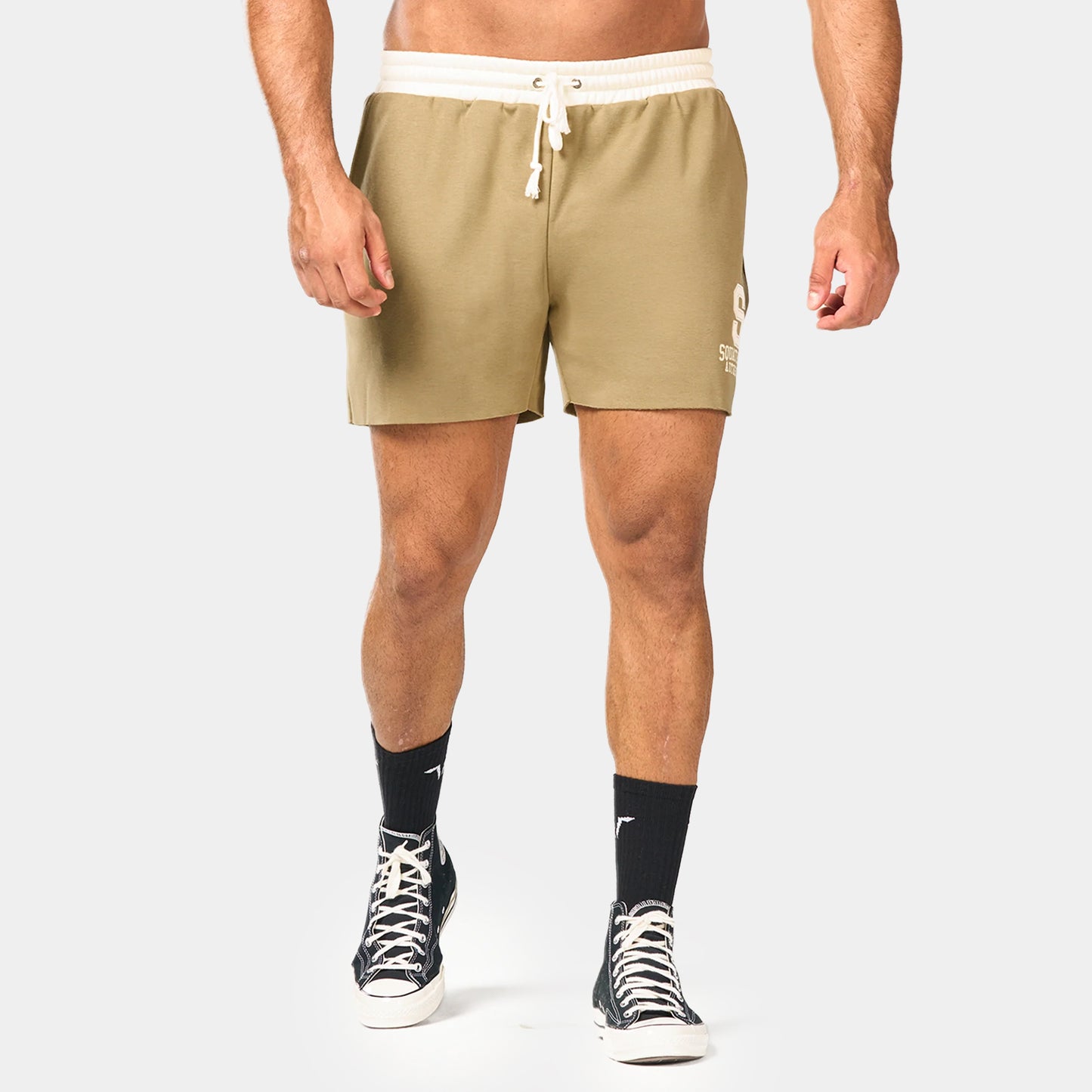 شورت جولدن إيرا  2 في 1 أوثنتيك  - سكري داكن