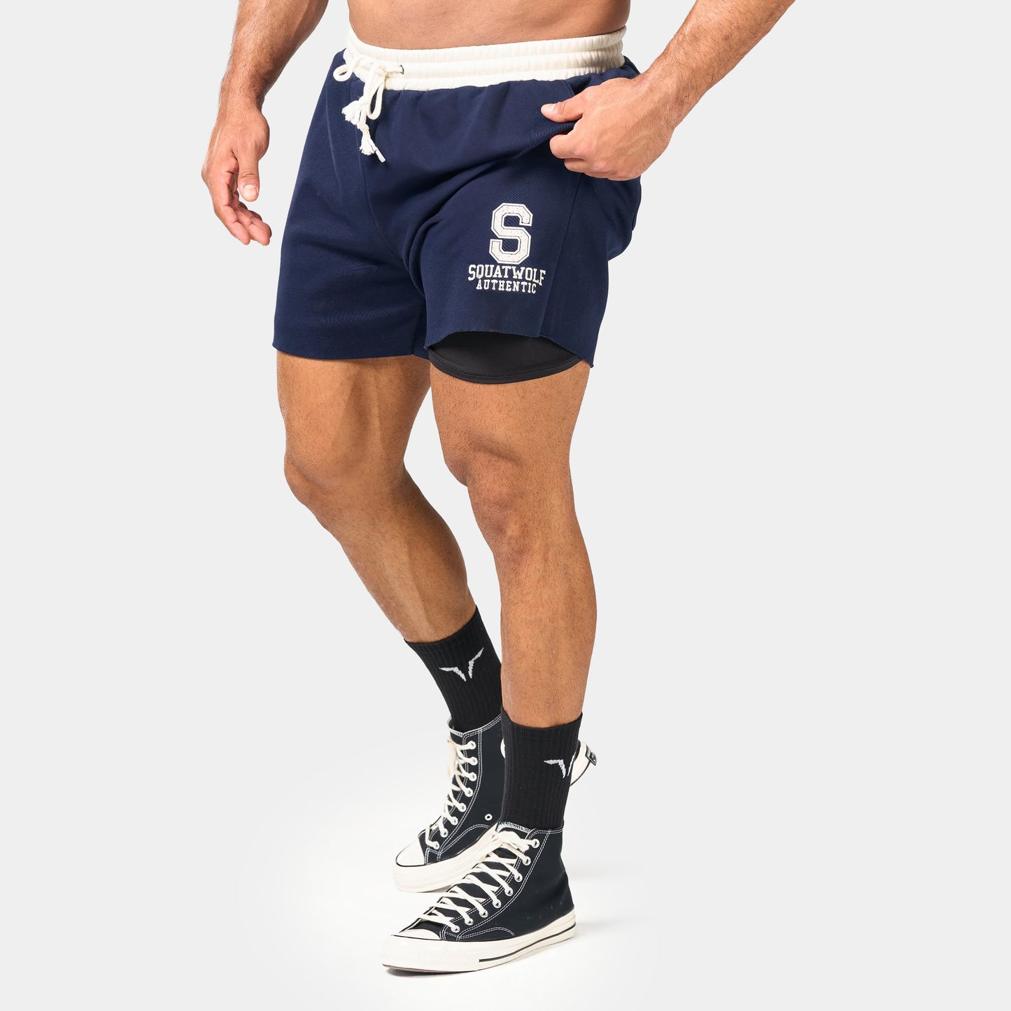 Golden Era Authentic 2-In-1 Shorts 2.0 - Navy