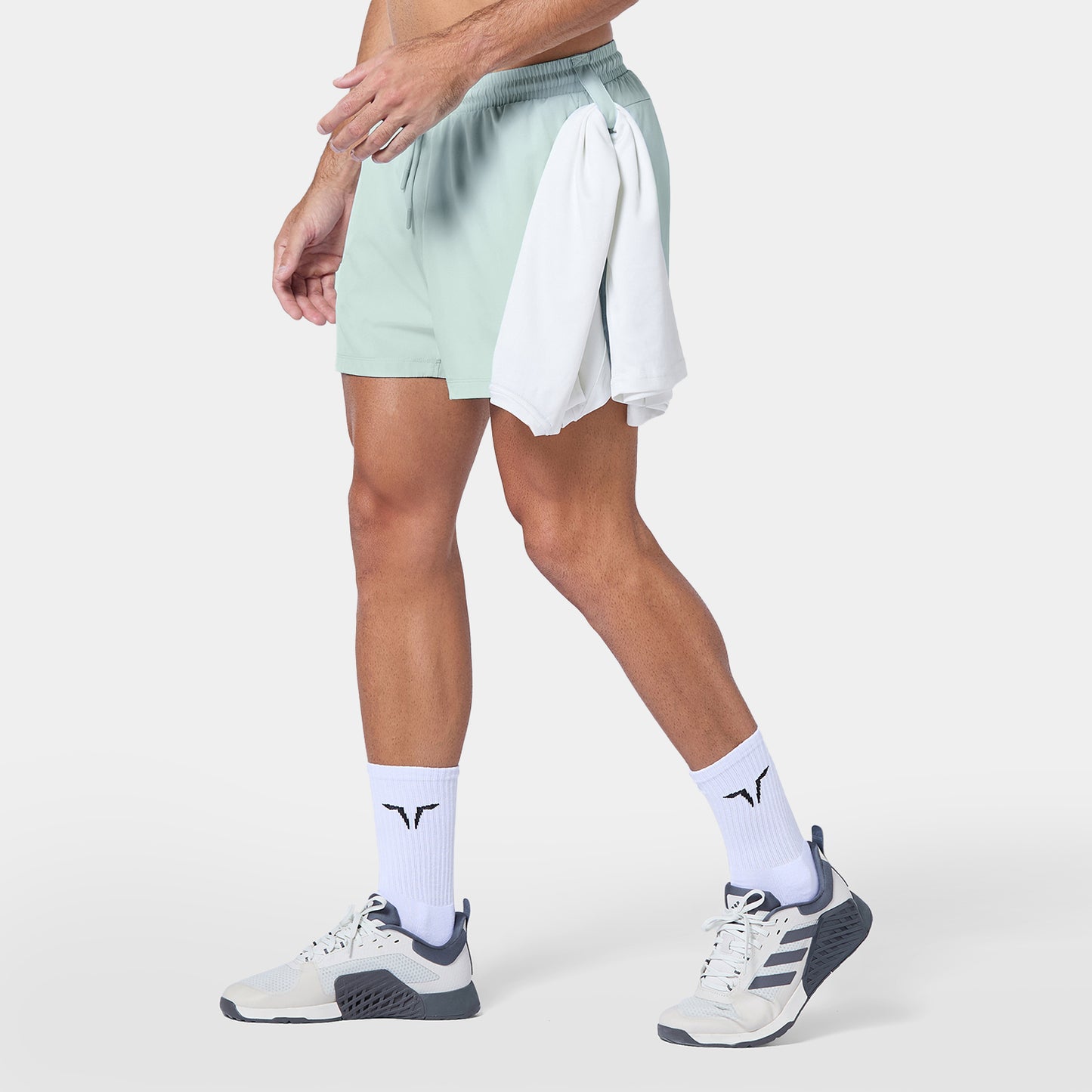 شورت فاونديشن 3"- أكوا فاتح 