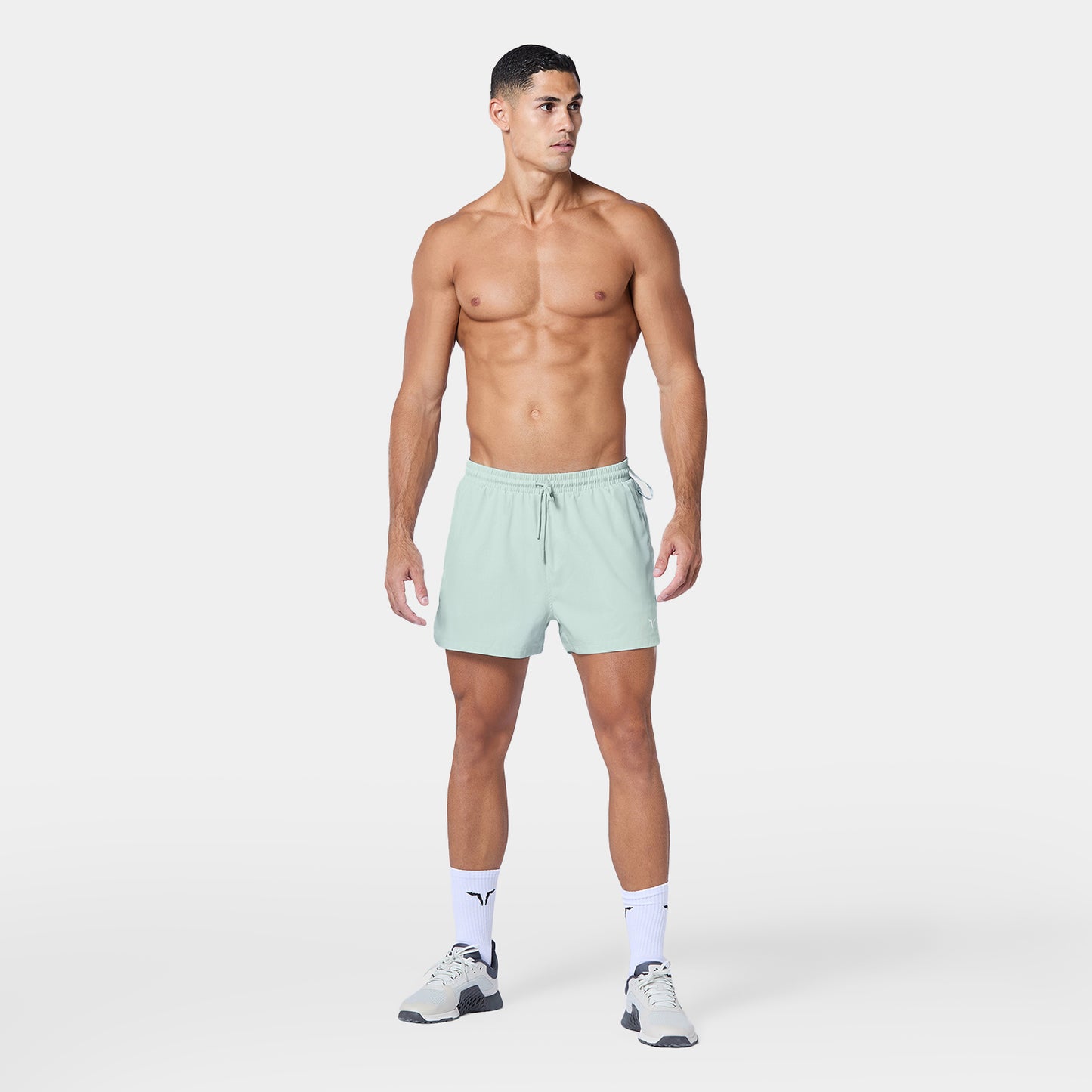 شورت فاونديشن 3"- أكوا فاتح 