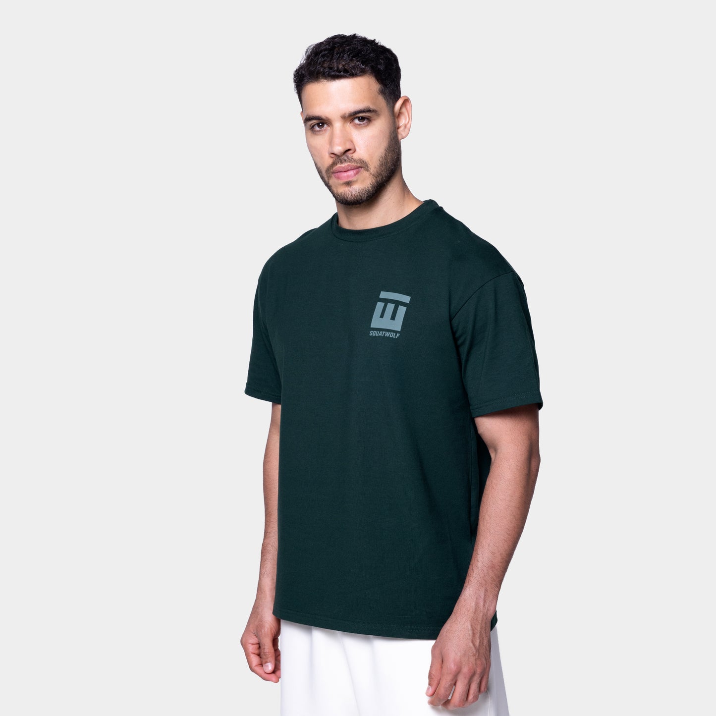 تيشيرت سكوات وولف x إبراهيم زكي فضفاض - أخضر