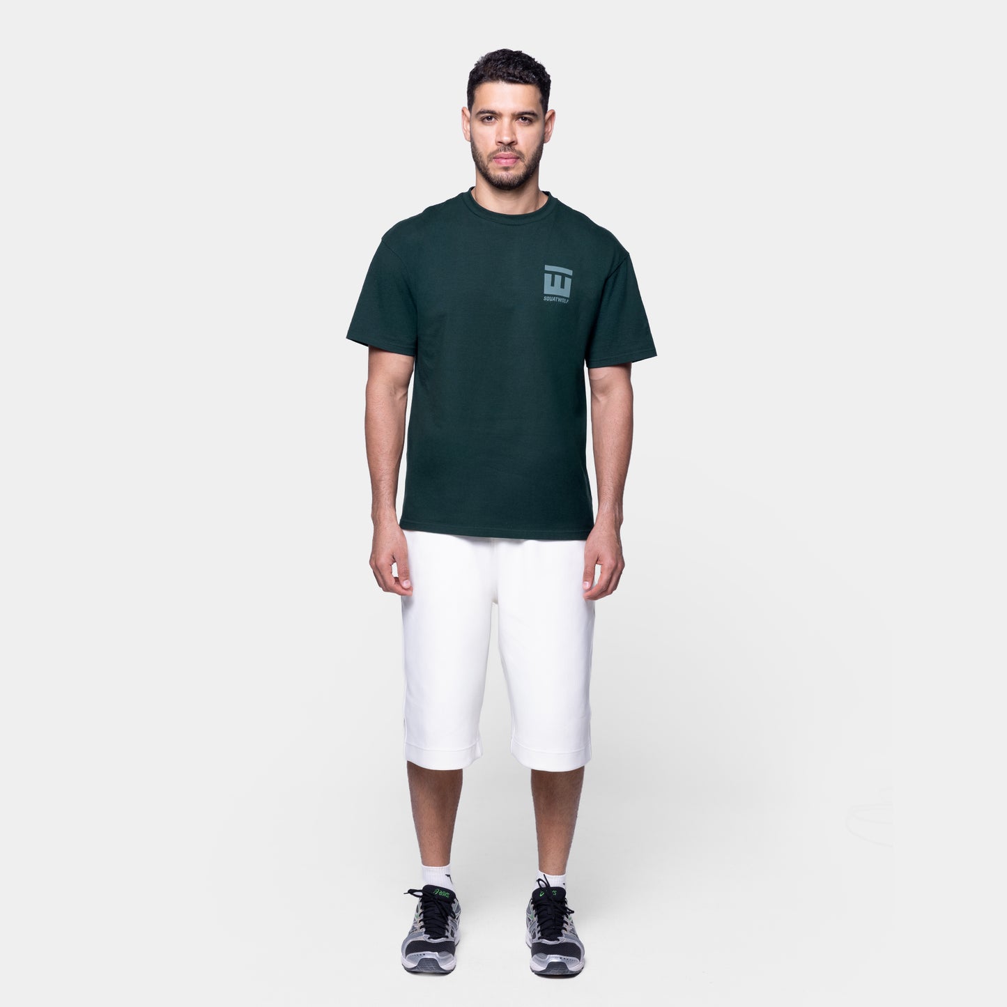 تيشيرت سكوات وولف x إبراهيم زكي فضفاض - أخضر