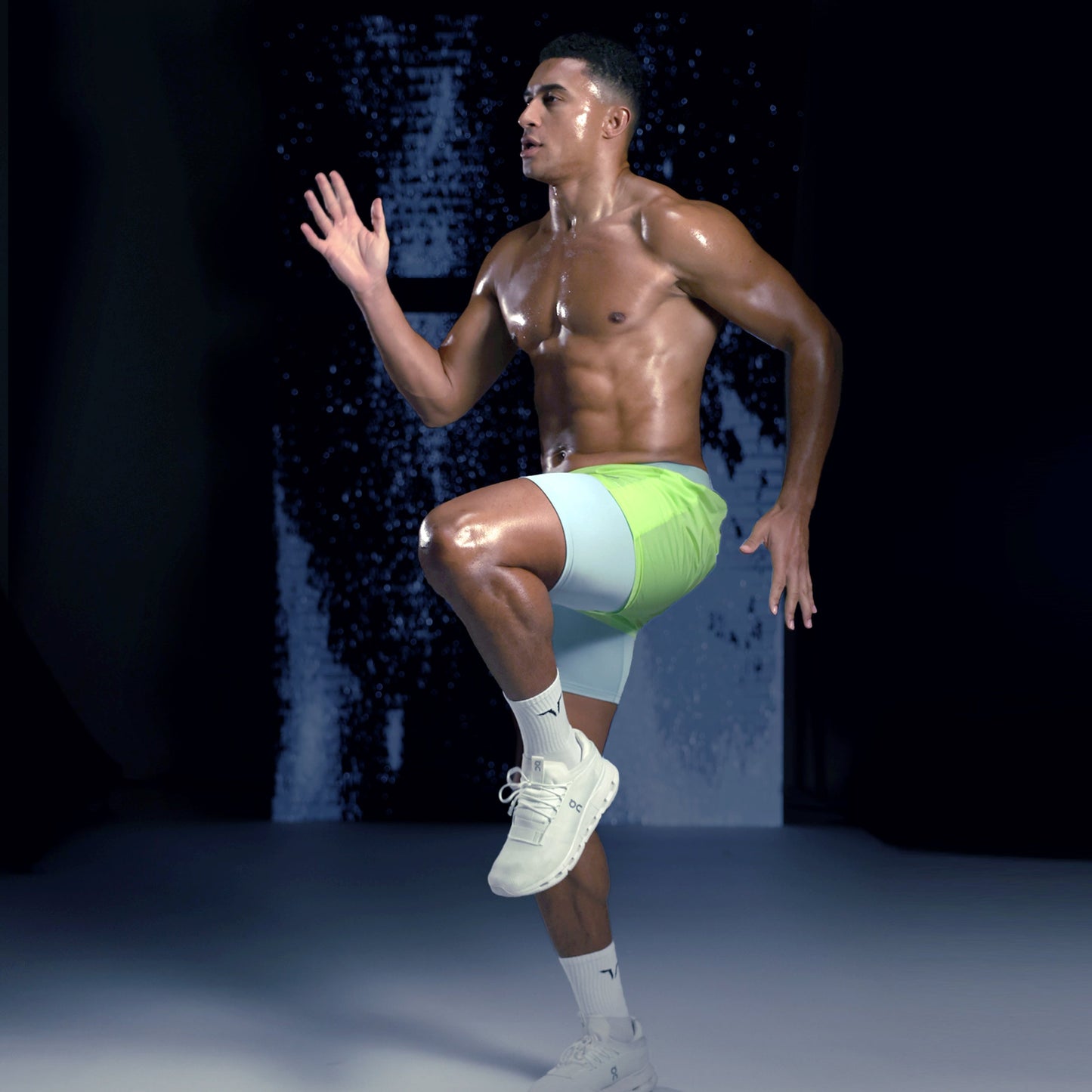 شورت لاب °360 برو 2 في 1 تي دراي™ - أخضر فاقع