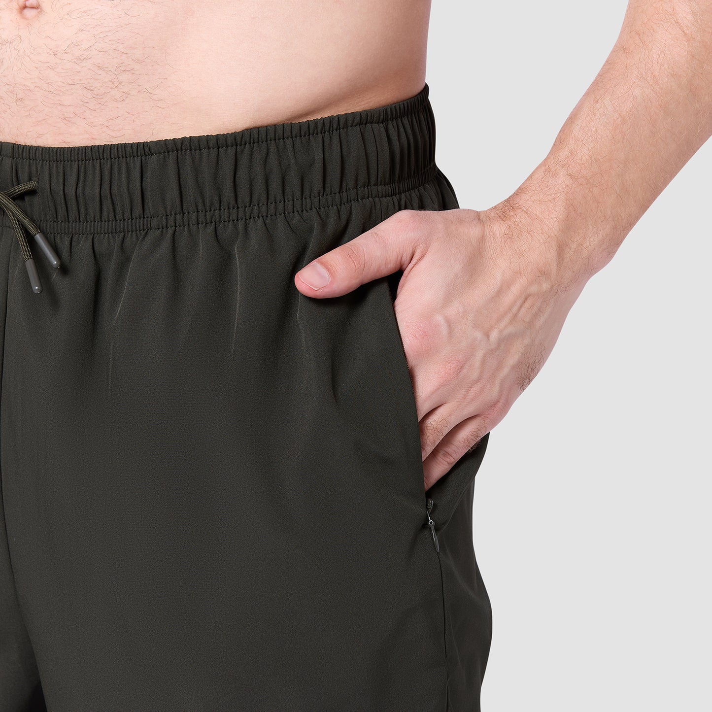 شورت ليميتليس 2 في 1 بطول 7 انش - كاكي