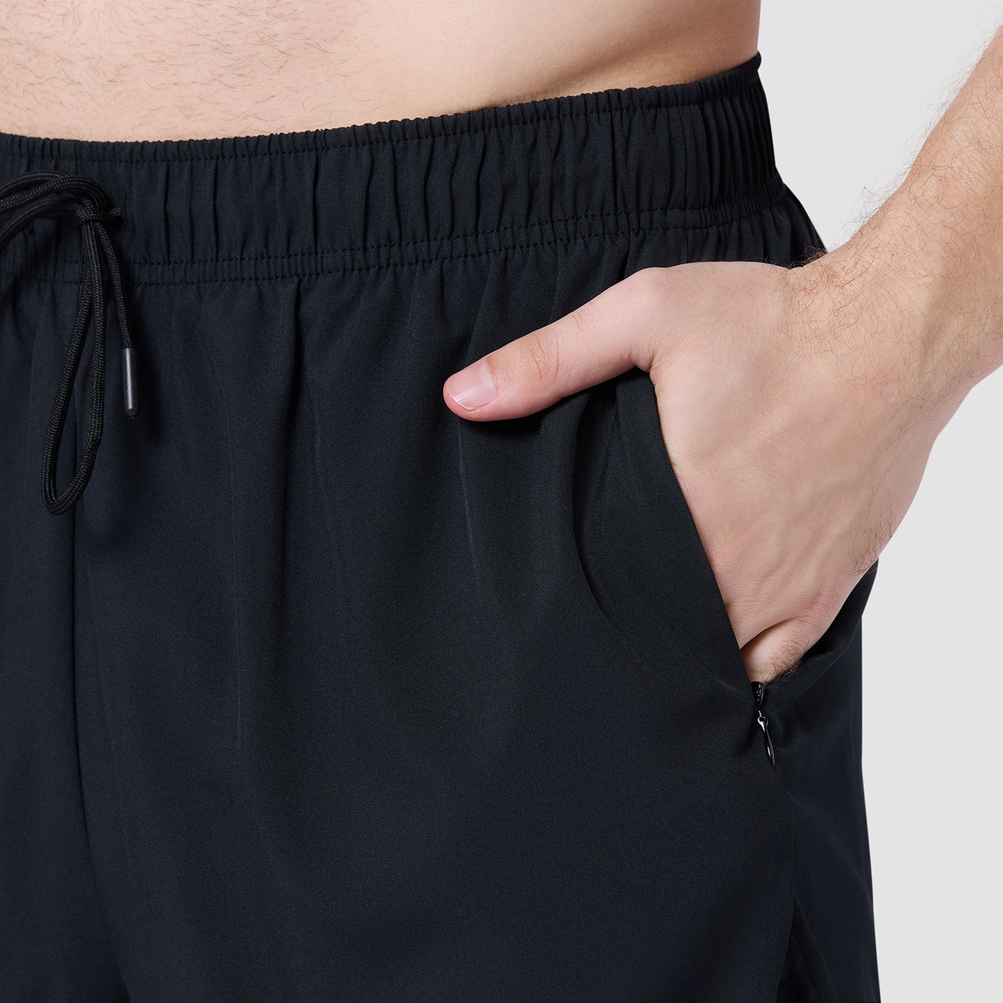  شورت ليمتلس 5 انش 2 في 1 - أسود