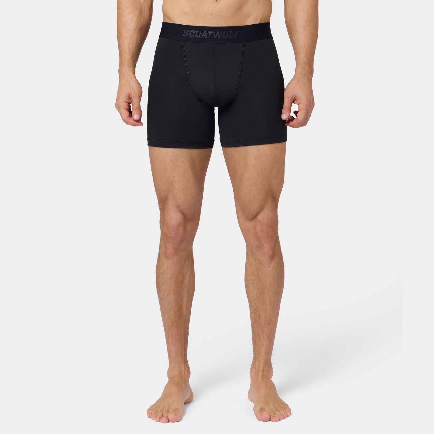 5" ACTDRY® Boxer Trunks 2 Pack - Black