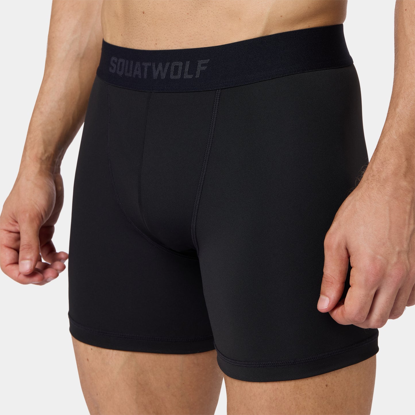 5" ACTDRY® Boxer Trunks 2 Pack - Black