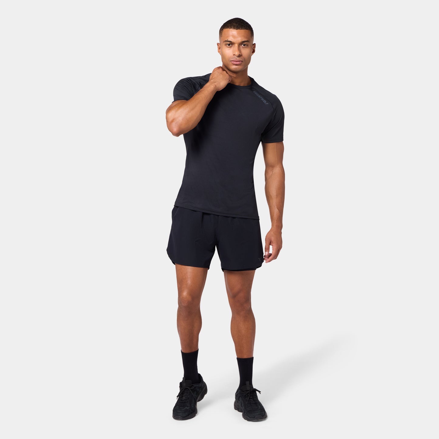 ACTDRY® 2-In-1 5" Shorts - Black