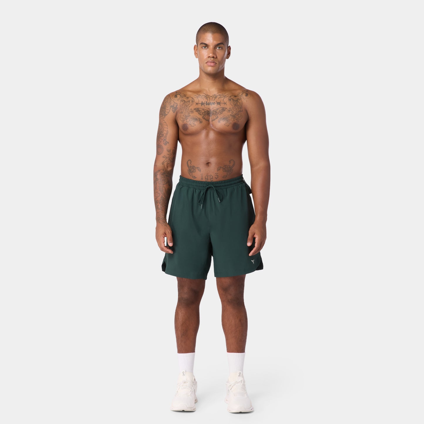 شورت فاونديشن 7" - أخضر زرعي