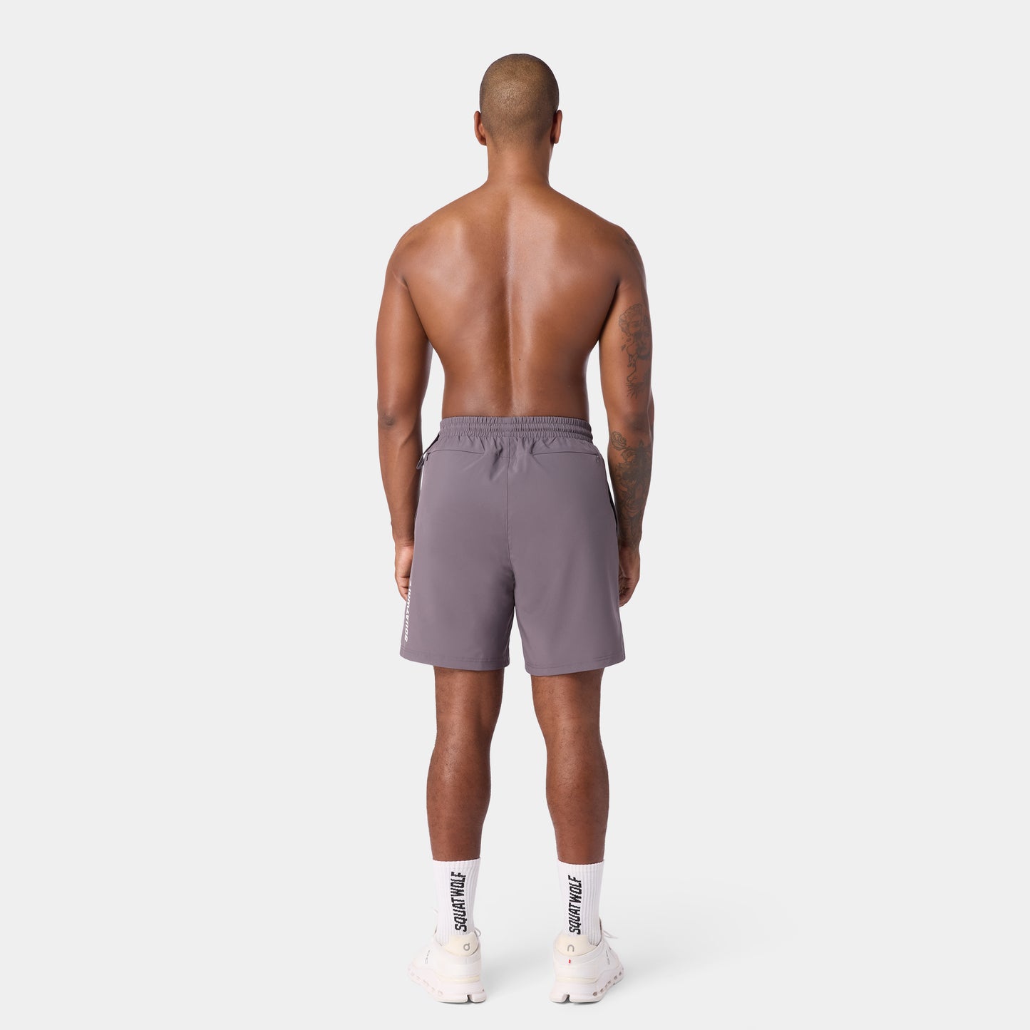 شورت فاونديشن 7" - رمادي ثلجي
