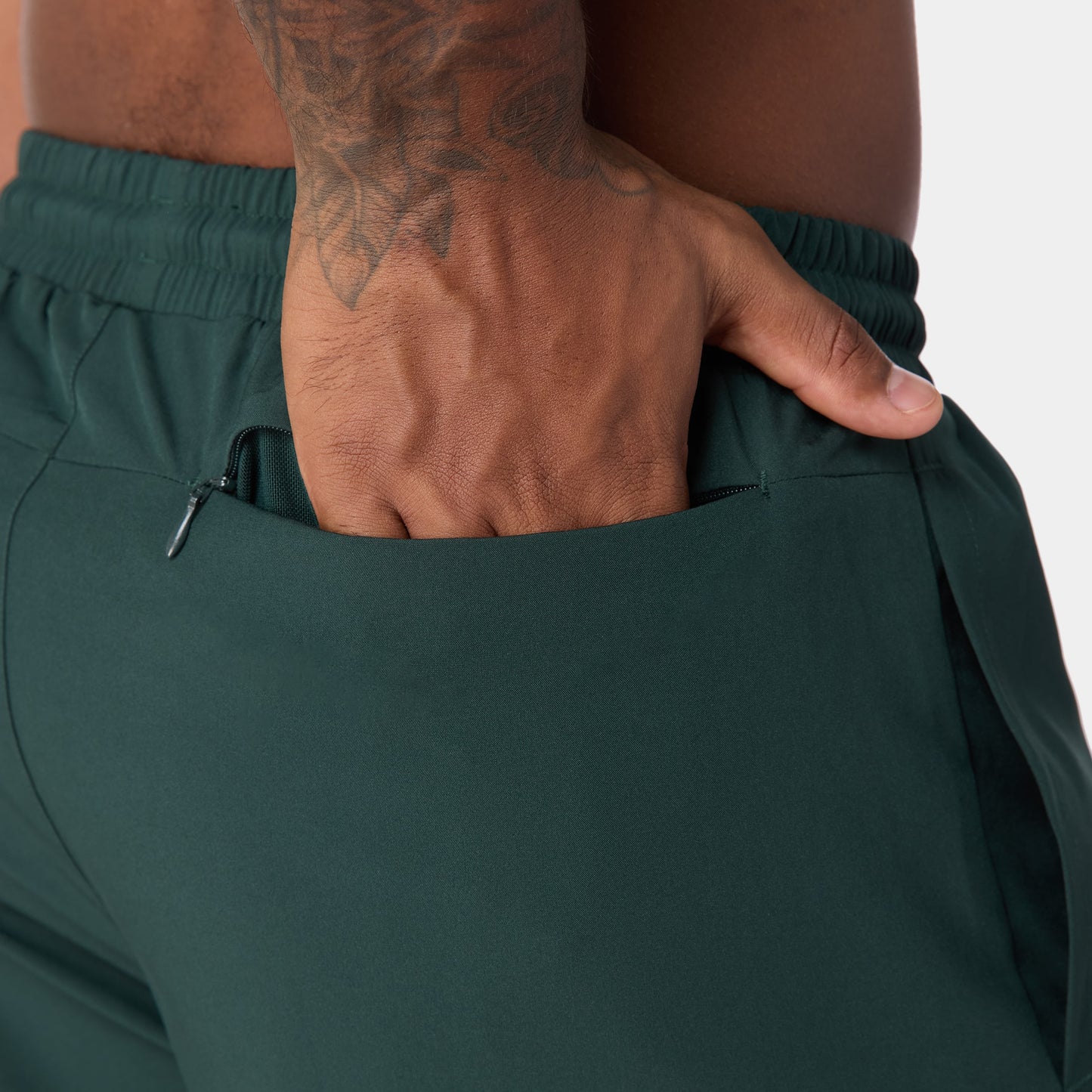 شورت فاونديشن 3" - أخضر زرعي