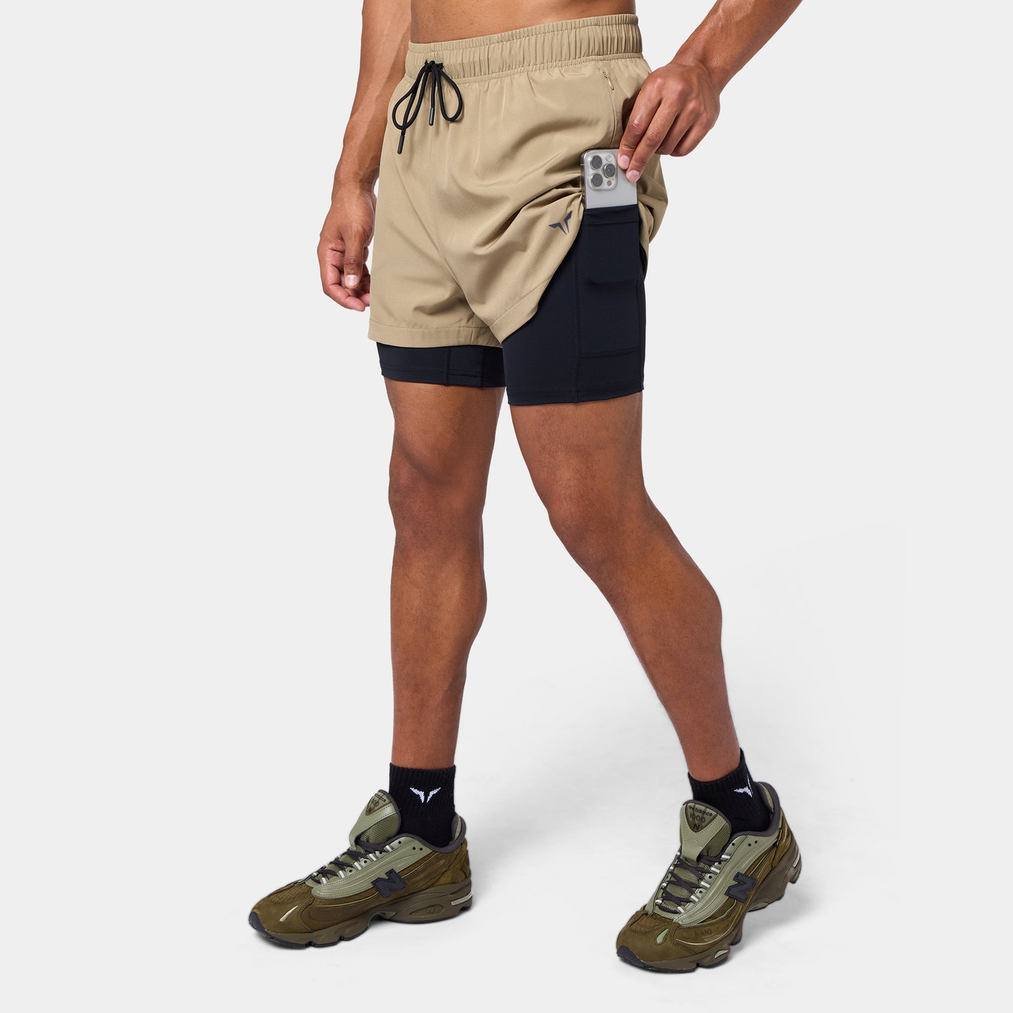 Limitless 2-In-1 5" Shorts - Covert Green