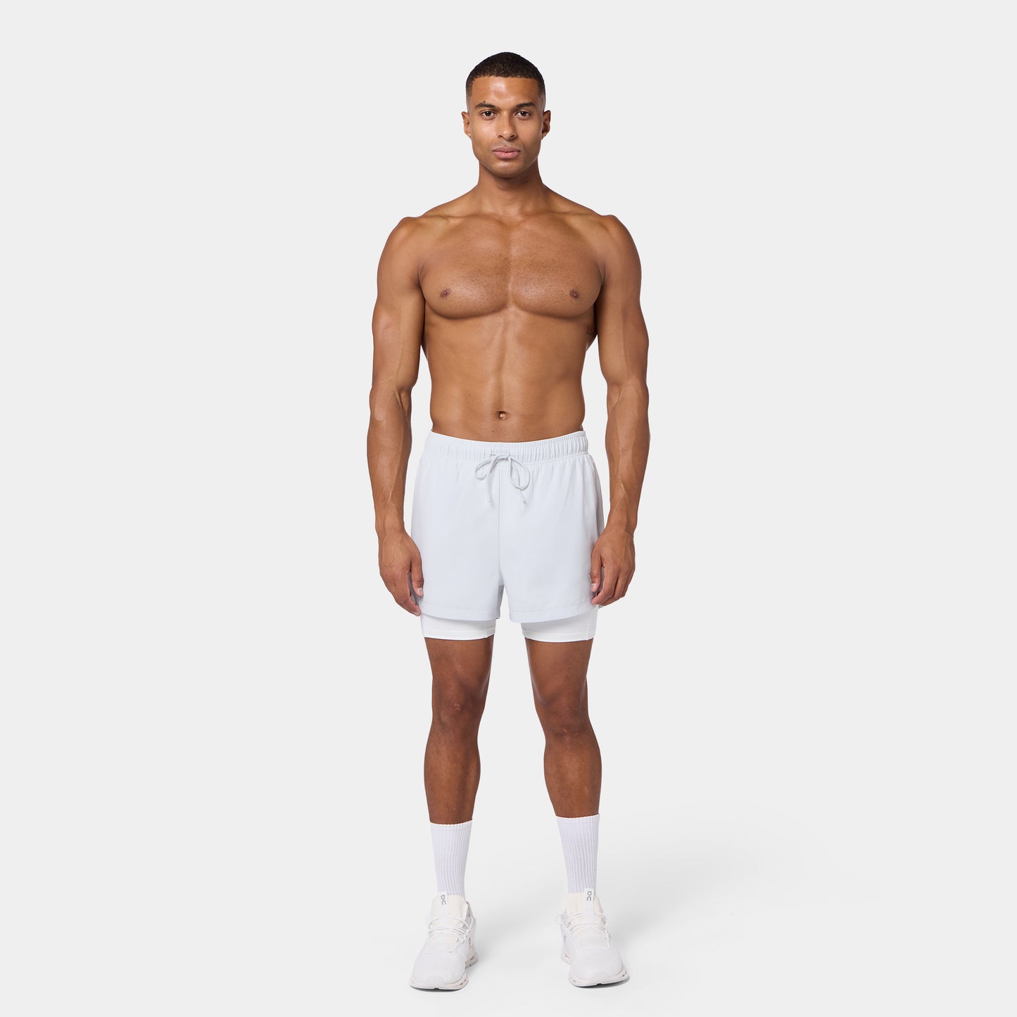 Limitless 2-In-1 5" Shorts - Oyster Mushroom