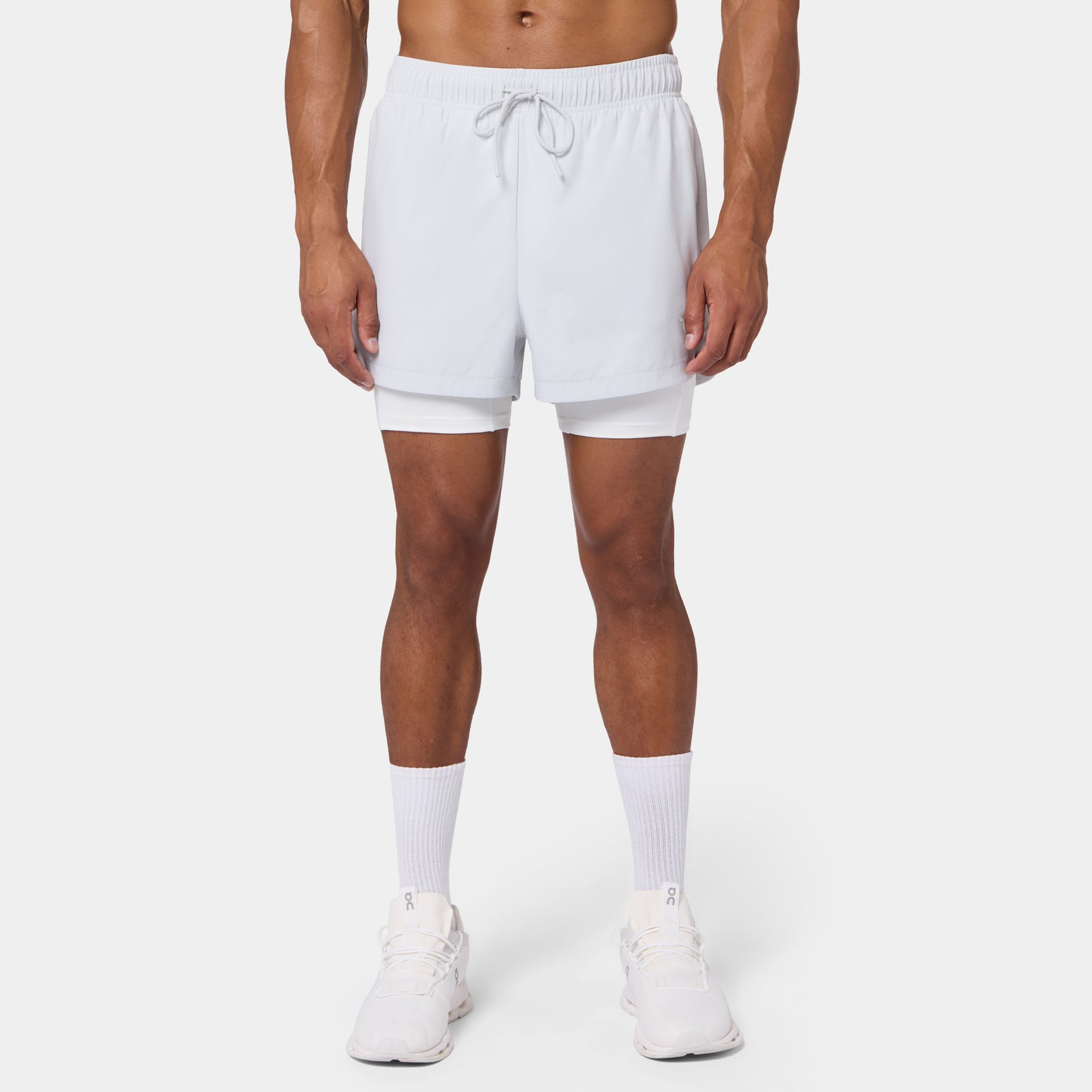 Limitless 2-In-1 5" Shorts - Oyster Mushroom