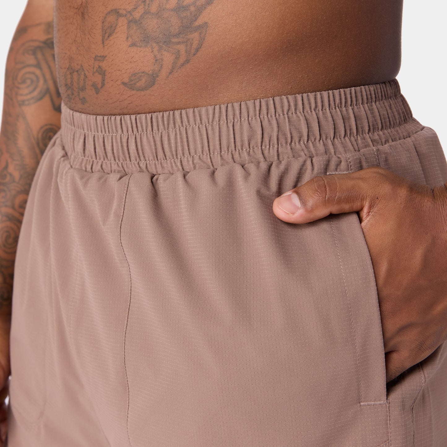 نيوتك شورت بيرفومانس 2 في 1 5" - كستنائي