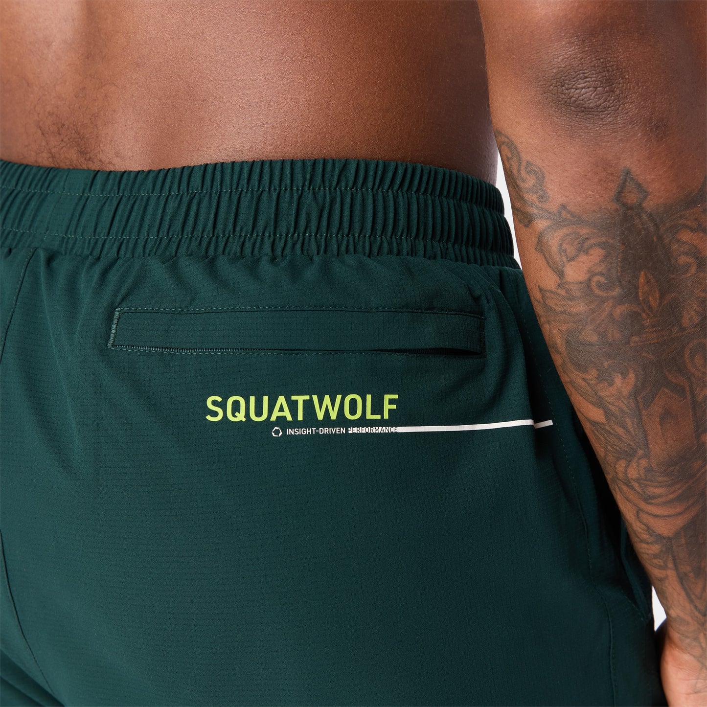 نيوتك شورت بيرفومانس 2 في 1 5" - أخضر زرعي