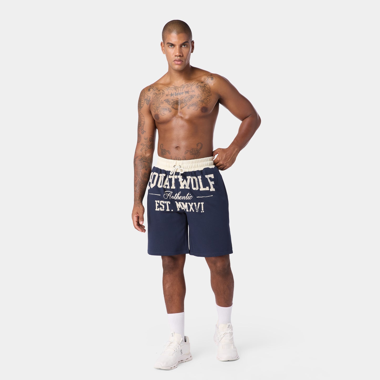 أوثنتيك شورت تعرق 7"- كحلي