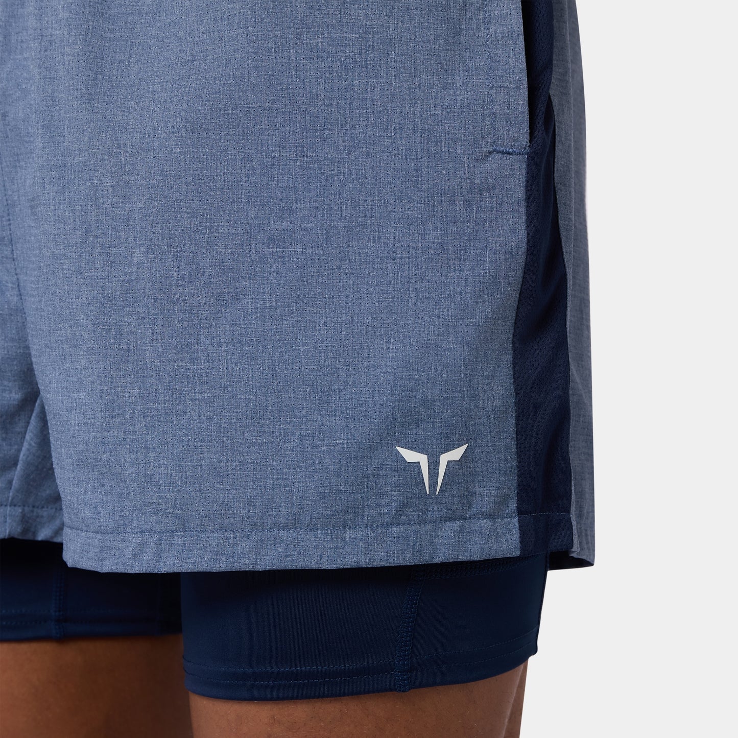 شورت ميش 2 في 1 5" - كحلي مارل