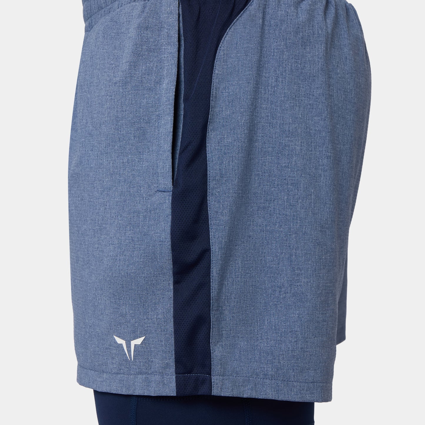 شورت ميش 2 في 1 5" - كحلي مارل